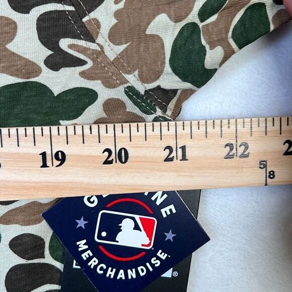 New Era MLB Oakland A’s Camo Cotton Baseball T-shirt NWT Men Medium - Picture 3 of 5